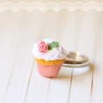 Miniature Food Jewelry - Cupcake Ring - Medium..