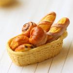 Bread Basket Pendant - French Bread Pendant -..