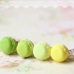 Miniature Food Earrings - French Macaron Earrings..