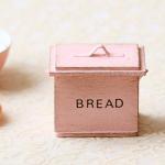 Dollhouse Miniature- Shabby Chic Sweet Pink Bread..
