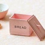 Dollhouse Miniature- Shabby Chic Sweet Pink Bread..